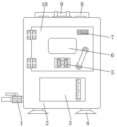 一种电子工程用机械电子元件清洁装置的制作方法