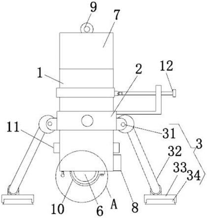 一种腹腔镜超声探头手术穿刺定位器的制作方法