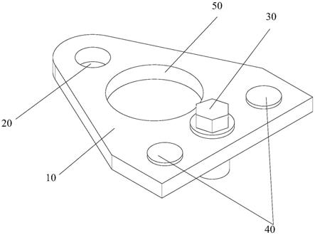 内齿圈镗孔找正工装的制作方法