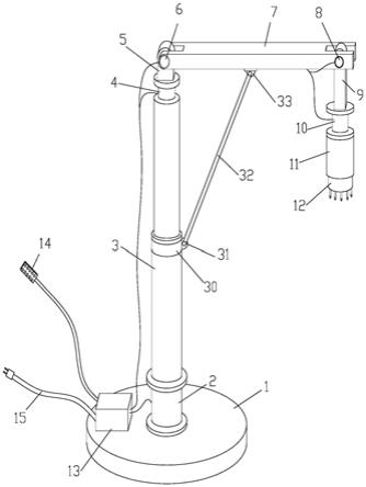 一种自动敲击梅花针治疗装置的制作方法