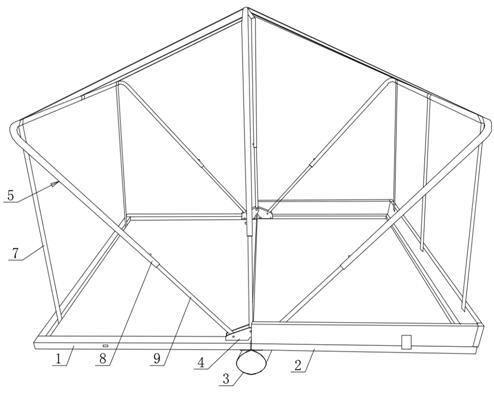 一种新型空间可扩展车顶帐篷的制作方法