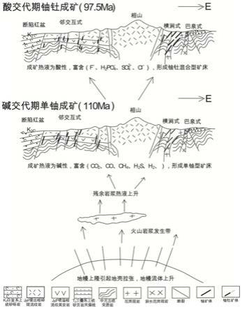 一种针对热液型钍矿床成矿模式构建的方法与流程