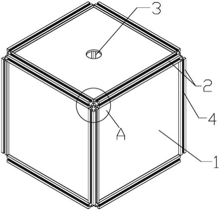 组拼式样件发泡模具盒的制作方法