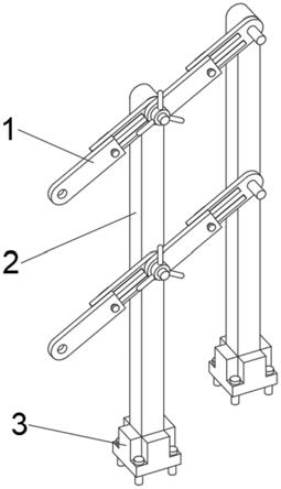 一种便于安装的建筑施工用楼梯防护栏的制作方法