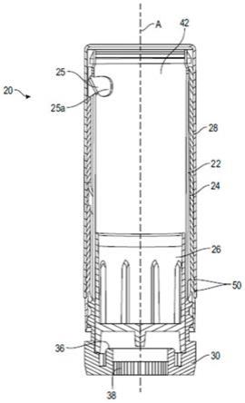 用于涂敷化妆品的容器的机构和包括这种机构的容器的制作方法