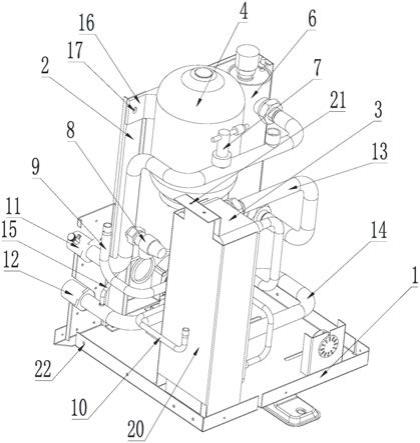水力组件及具有其的户式热泵机组的制作方法
