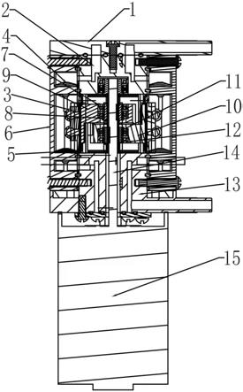 隔膜增压泵的泵头的偏心组件、隔膜增压泵的泵头及水处理器的制作方法