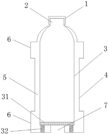一种可组装的双层结构塑料瓶的制作方法
