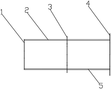 一种空气预热器双压板结构蓄热元件框架的制作方法