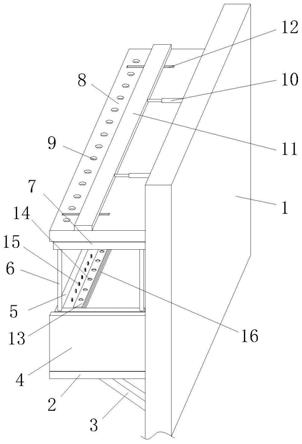 一种绿色装配式建筑用可移动式开放式阳台的制作方法