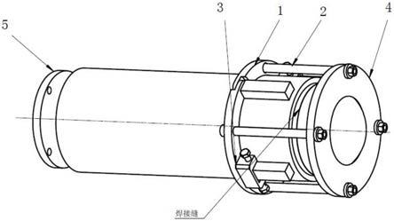 一种超长筒类零件用电子束工装的制作方法