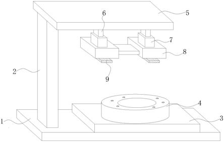 一种轴承压板生产加工用定位机构的制作方法