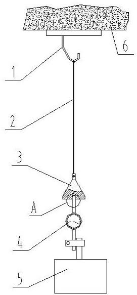 一种静载试验构件变形测量装置的制作方法