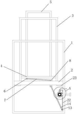 一种建设工程施工用多段式调节支架的制作方法