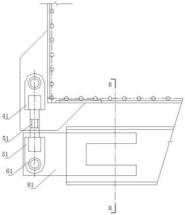一种可调锅炉水冷壁用刚性梁角部连接装置的制作方法