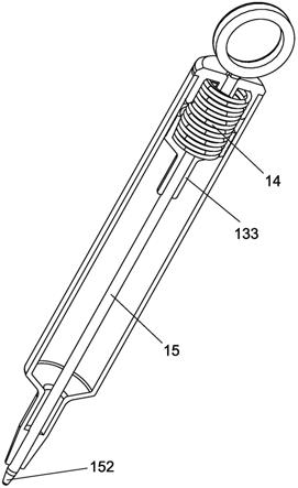 一种颜料存储装置的制作方法