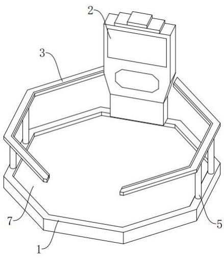 一种围栏可调的模拟训练器的制作方法