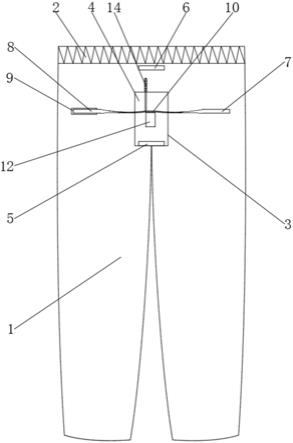 一种消化内科用肠镜检查服的制作方法