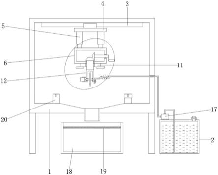 一种建筑工程用便于收集碎屑的钢筋切割装置的制作方法