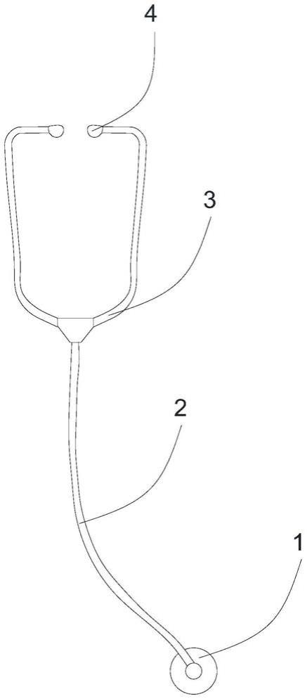 心血管内科用听诊器的制作方法