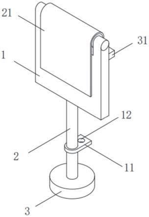 一种夜间用建筑施工标识牌的制作方法