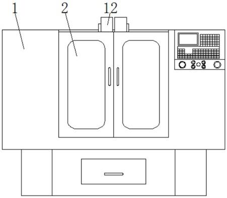 一种精密冲压轴承座加工用铣床的制作方法