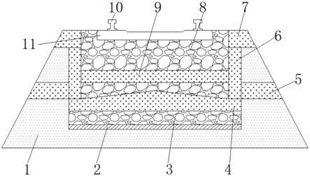 一种防护效果好的防止铁路路基翻浆冒泥结构装置的制作方法