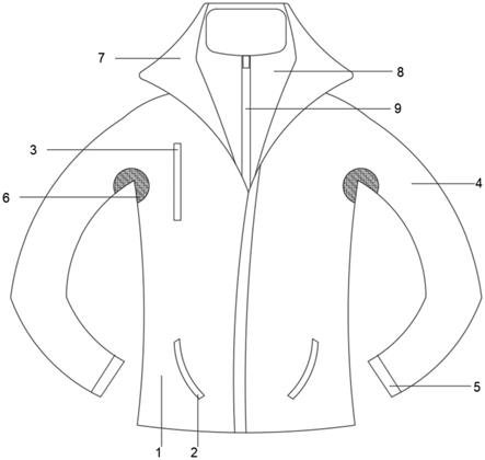 一种石墨烯抗菌登山服的制作方法