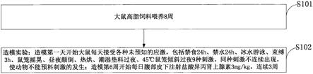 基于痰瘀互结证的双心疾病动物模型构建方法、饲料组合物