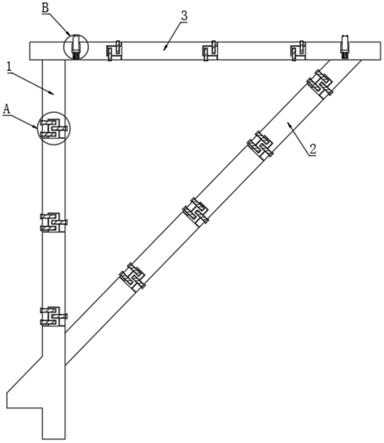 一种建筑施工电梯井内操作平台的制作方法