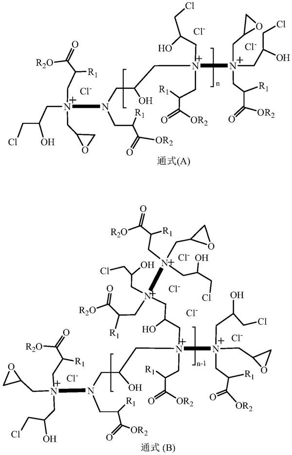一种多功能聚季铵盐在制备高阳离子度交联淀粉中的应用