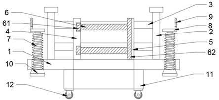 一种可快速搭建的市政施工用井口防坠临时围栏的制作方法