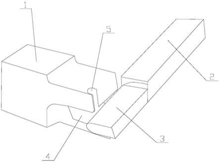 一种扭簧限位卡钩用刀具组件的制作方法