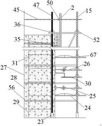 直立薄壁侧墙养护装置的制作方法