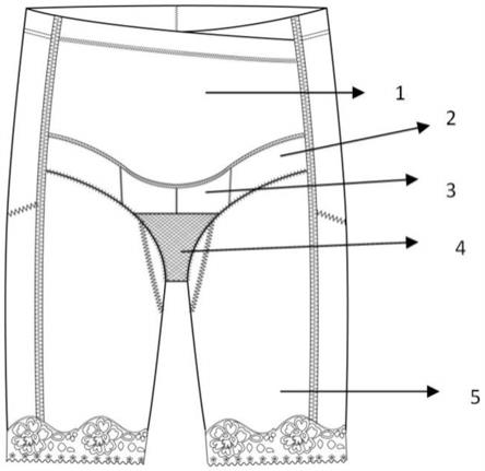 一种短塑裤的制作方法