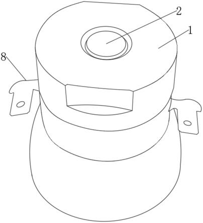 一种插接端子式电极耳超声波换能器的制作方法