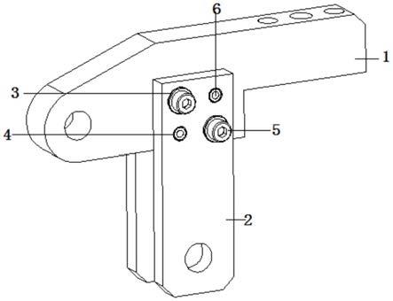 一种焊接夹具的压紧臂结构的制作方法