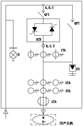 一种高压交流电动机可调降压软启动装置的制作方法