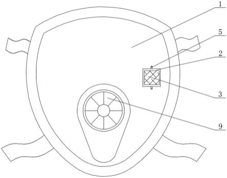 一种具有换气功能的防毒面罩的制作方法