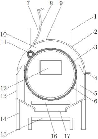 一种选矿用滚筒筛分装置的制作方法