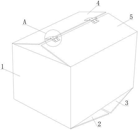 一种扣接组装型包装纸盒的制作方法
