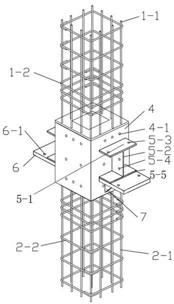 新型装配式混凝土柱与钢梁的螺栓连接节点