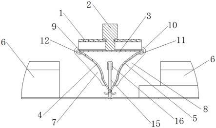 三角龙骨用夹紧装置及应用其的吊顶安装结构的制作方法