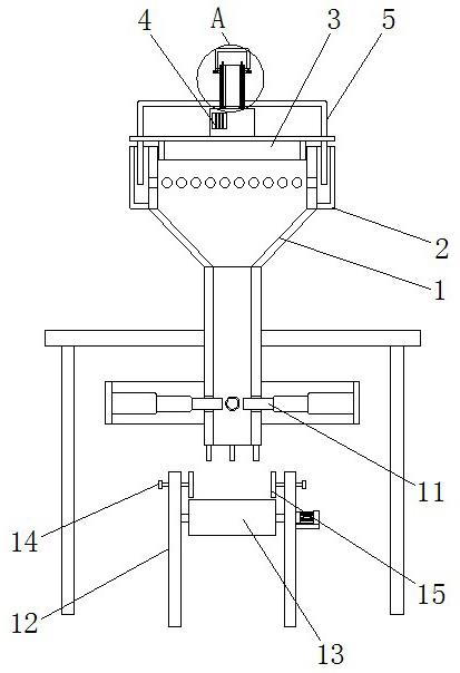 一种带有限位结构的镍基耐磨套加工用输送装置的制作方法