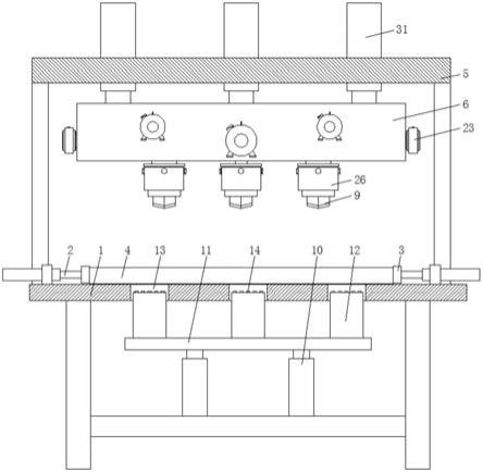 一种冰箱门板切角模具的制作方法