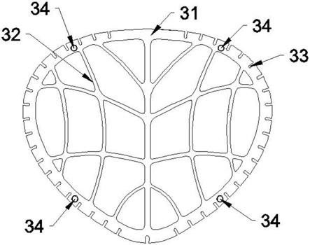 一种平面口罩支撑架的制作方法