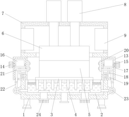 一种用于摩托车碟刹上泵加工模具的制作方法