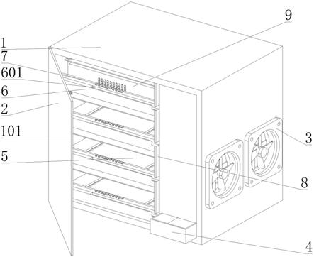 一种防潮散热型交换机的制作方法