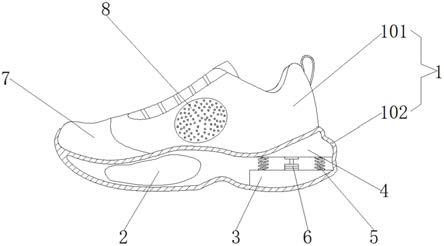 一种高透气性运动鞋的制作方法