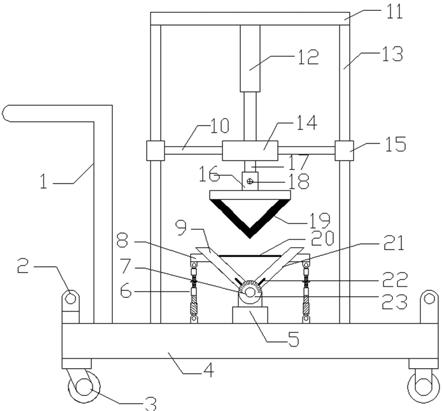 一种建筑用板材便捷折弯装置的制作方法